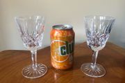waterford crystal  glasses stamped