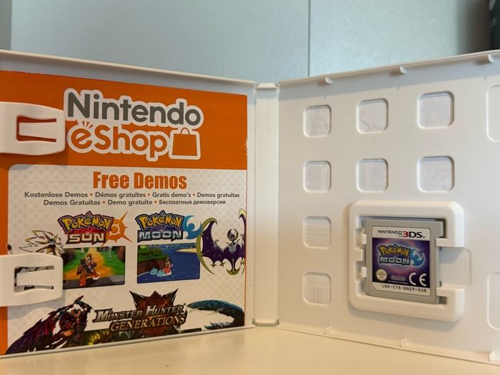 Pokemon Moon Nintendo 3ds