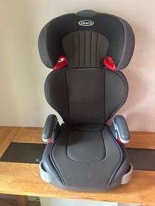 child booster seat - Junior Maxi Group 2/3 High Back Booster Car Seat - Black