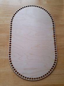 Basket wooden base