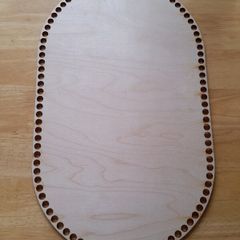 Basket wooden base