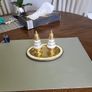 Vintage condiment set brass Image 8