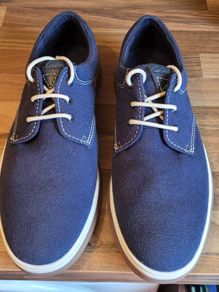 Navy Clarks Mens shoes