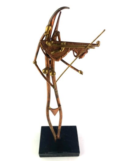 Modernist Sculpture by Eamon McCaffrey The Violinist