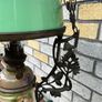 Antique Hanging Oil Lamp Image 7