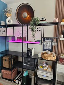 metal storage shelf