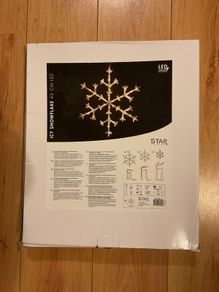 ICY Snowflake 45 cm LED Brand New