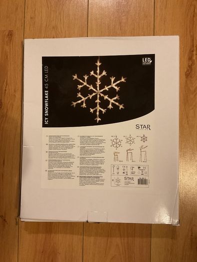 ICY Snowflake 45 cm LED Brand New