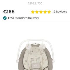 Joie sansa 2-1 baby play rock and swing chair