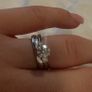 14K White Gold Diamond Engagement Ring 1.05ct  IGI Certified Image 2