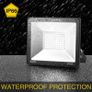 60W LED Floodlight IP66 Waterproof Outdoor Security Light, 4800LM, 3000K Warm White, Outdoor Flood Light Wall Light for Yard, Garage, Warehouse, Parking Lot, Garden - 24 Month Warranty [Energy Class A+] Image 2
