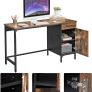 Office Table with Drawer and Cupboard - Free Delivery Nationwide Image 3