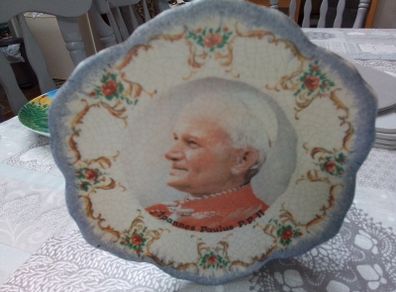 Pope John Paul ll Celebrationary Plate