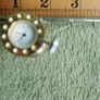 Vintage Fishing Rod & Reel Collectible Mini-Clock ,fresh battery, works fine Image 10