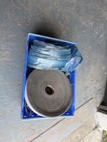 Leftover Metal Roofing Sealing Tape & Foam Rolls