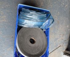 Leftover Metal Roofing Sealing Tape & Foam Rolls