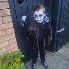 Black Fancy Dress Costume - Age 3-5