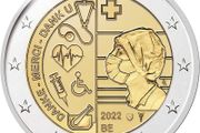 Belgium 2 Euro Commemorative Coin 2022 - The Healthcare. Uncirculated.