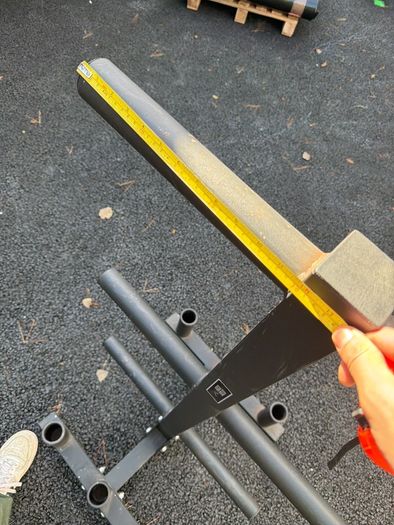 Gym storage stand