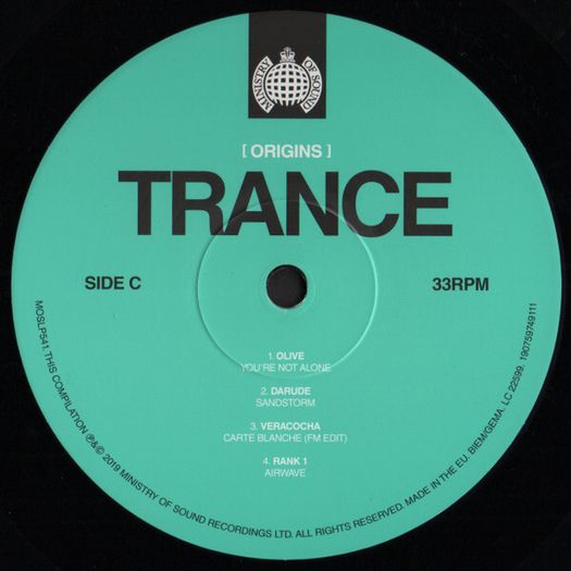 Ministry of Sound-Origins of Trance 2 x LP