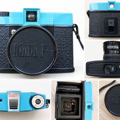 Lomography Diana F 120 Film Camera Turquoise/Black
