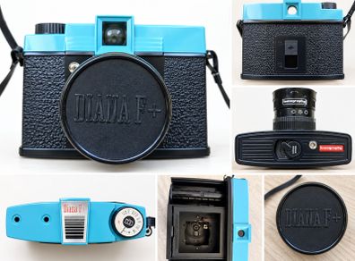 Lomography Diana F 120 Film Camera Turquoise/Black