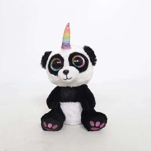 Rare Retired Ty Beanie Boos Paris the Panda 18cms 6" Plush Soft Toy and Gift Bag