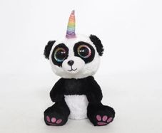 Rare Retired Ty Beanie Boos Paris the Panda 18cms 6" Plush Soft Toy and Gift Bag