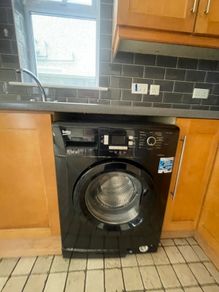 Black Beko Washing Machine
