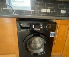 Black Beko Washing Machine