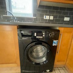 Black Beko Washing Machine