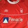 Nottingham Forest FC. Official Umbro Mens Home Jersey. Season 2000/2002. Original From The Time.Not A Modern Day Remake. Image 3