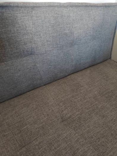 Grey Fabric Sofa Bed