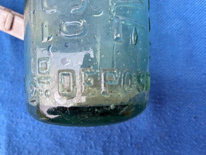Southsea Mineral water co bottle