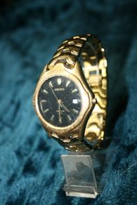 Seiko Men's 7n32 F019 Vintage Not-working  Quartz Analog Watch