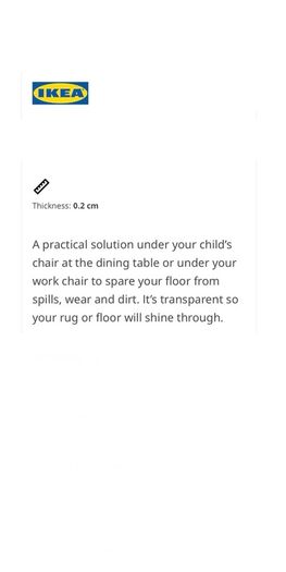 IKEA Floor Protector