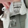 Umbro Mens Ux Accuro III Club IC Indoor White/Plum Image 2