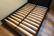 Beautiful 4Ft 6 Leather Double Bed Frame - Can Deliver