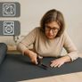 Waterproof fabric by the meter 2 M x 160 cm Durable outdoor material ideal for cushions curtains furniture covers garden seating and sewing projects Light Grey Oeko-Tex certified Image 5