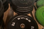Bumper plates two euro per kgs weights