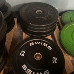 Bumper plates two euro per kgs weights