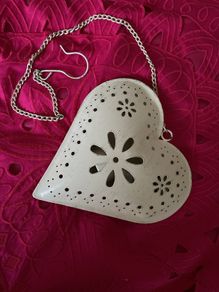 Tea Light Holder (Heart Shaped Hanging Tea Light Holder)