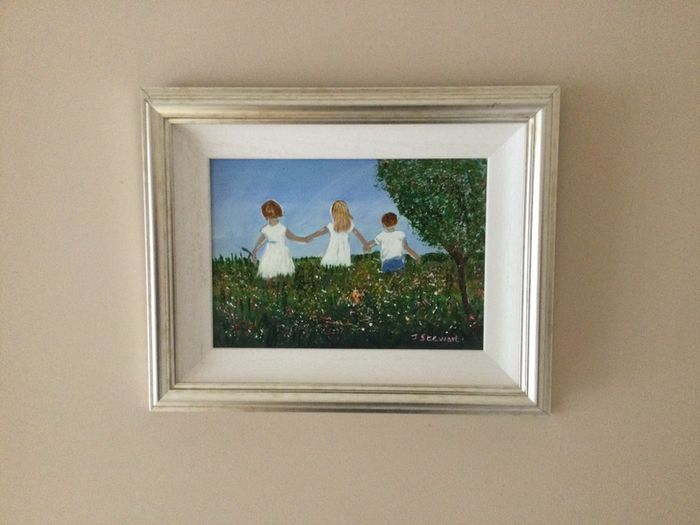 Art - Oil on Board ( J. Stewart)