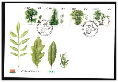 2006 Ireland Fauna & Flora Native Trees Commemorative Stamps An Post First Day Cover (FDC)