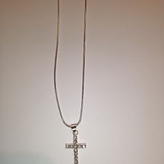 Sterling silver Cross necklace