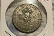 British Florin 1944 (50% Silver)