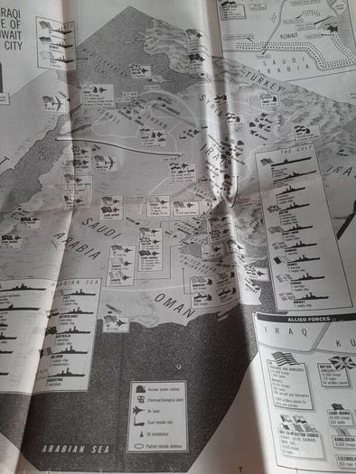 Sunday Times Gulf War supplement 1991