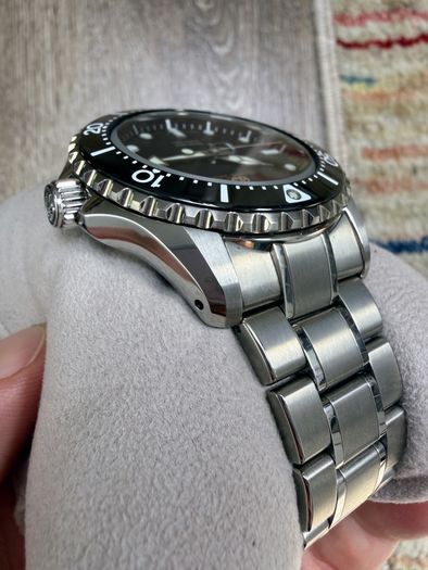 Grand Seiko SGBA463 dive watch. Titanium, Spring Drive, Full Set