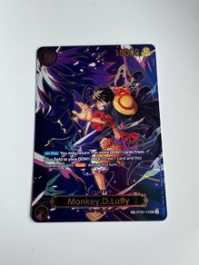 One Piece Tcg Luffy Op09-119 SEC