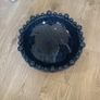 large bobble decorative ceramic bowl blue navy Image 2